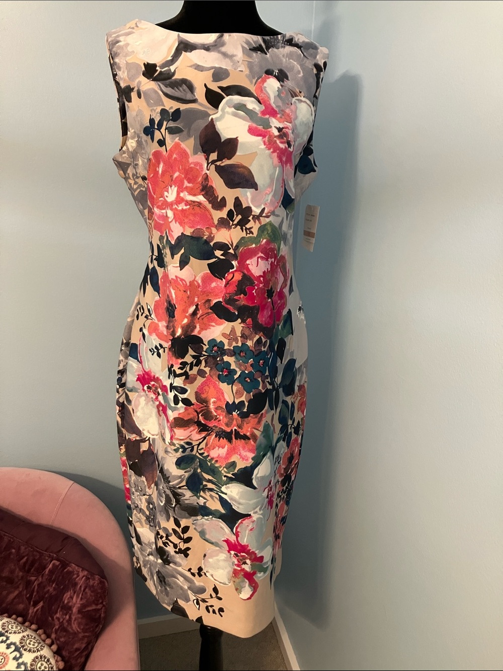 Danny & Nicole Floral Midi Dress